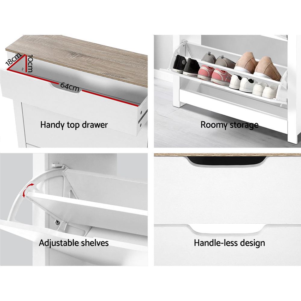 ARTISS 16 PAIR SHOE STORAGE UNIT