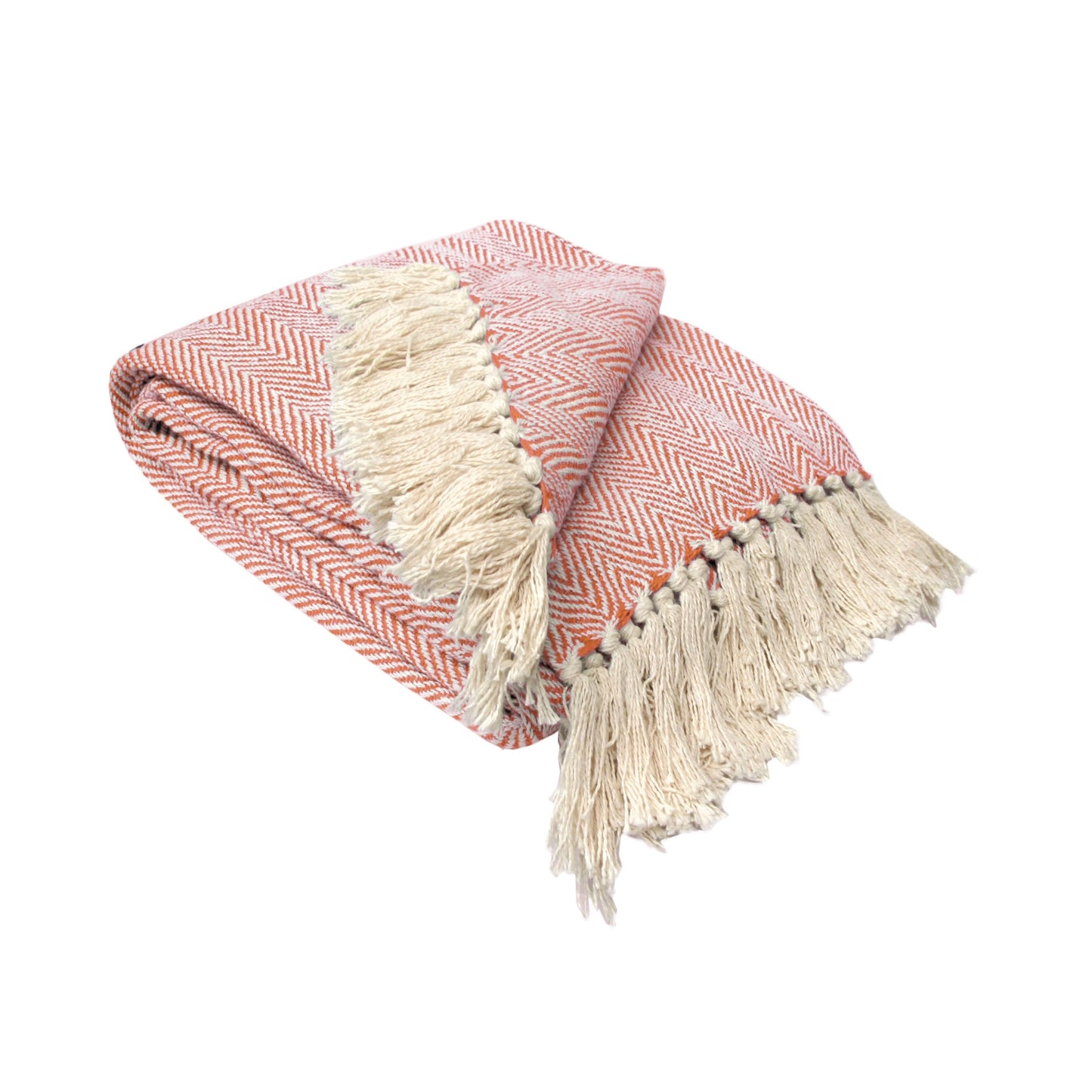 HERRINGBONE EXTRA LARGE THROW RUG