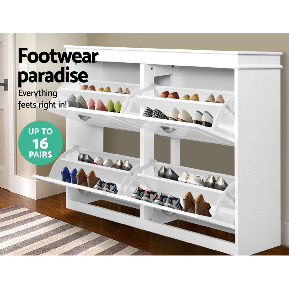 ARTISS 16 PAIR SHOE STORAGE UNIT