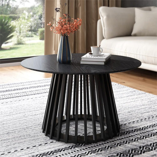 PALMER COASTAL ROUND BLACK ROUND COFFEE