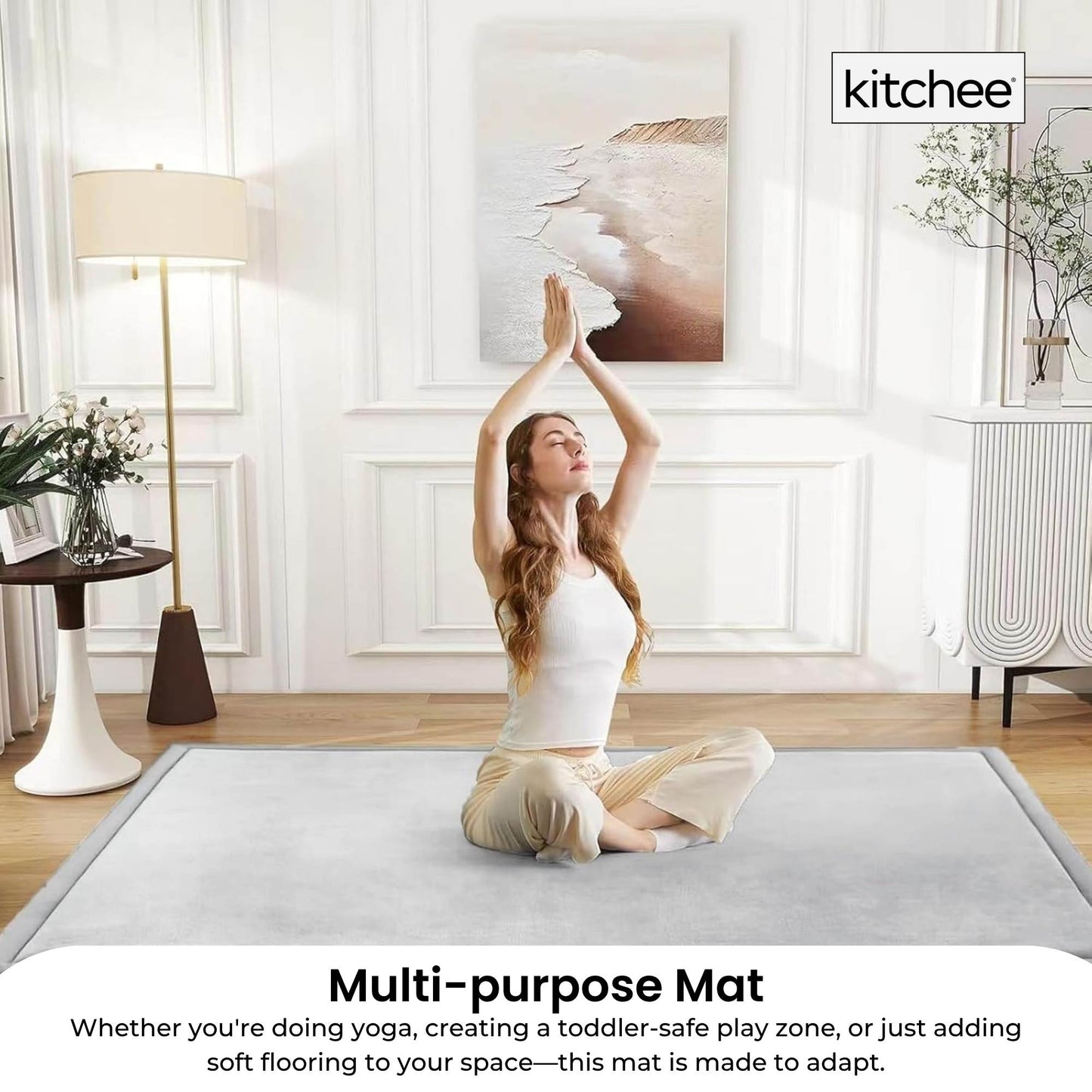 KITCHEE KIDS FOAM PADDED SOFT PLAY FLOOR PLAY MAT